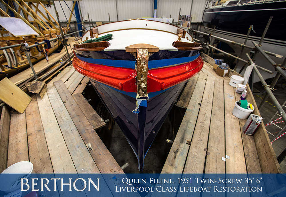 Restoration of a 1951 Twin-Screw 35’ 6” Liverpool Class lifeboat