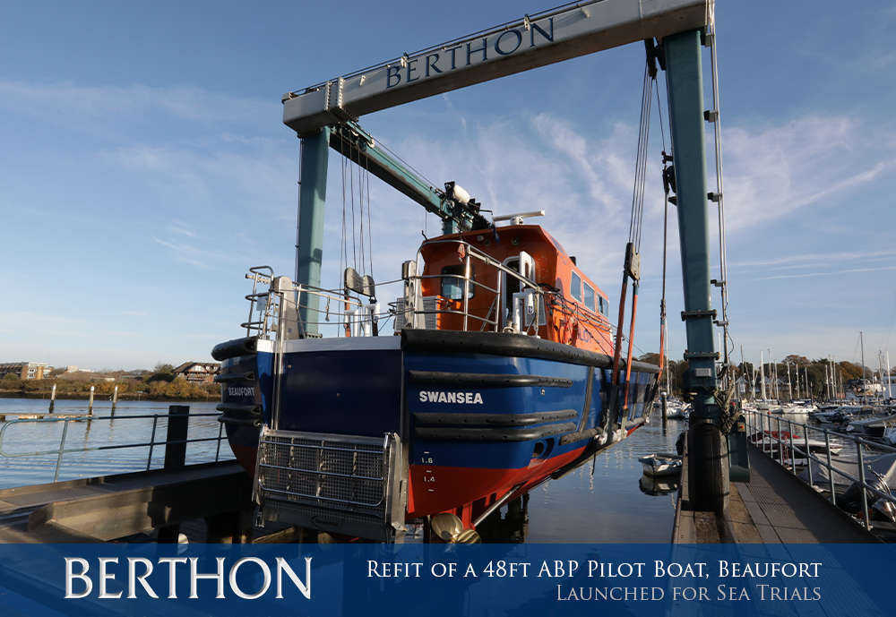 Berthon marine services - ABP Pilot boat