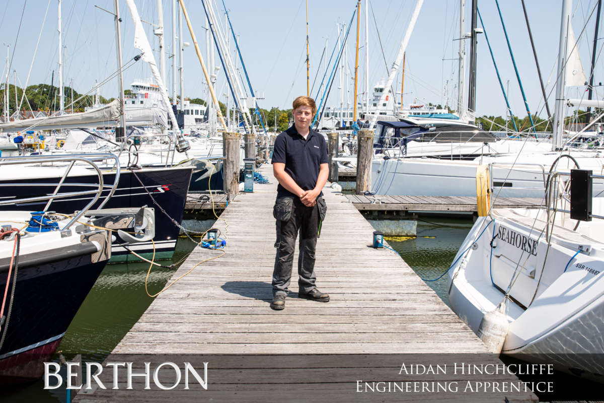 Aidan Hinchcliffe, Berthon Marine Engineer