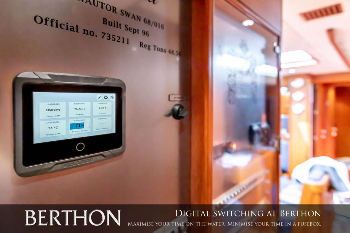 Digital switching at Berthon