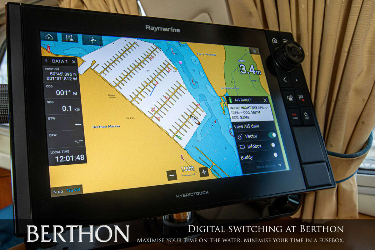 Digital switching at Berthon Raymarine