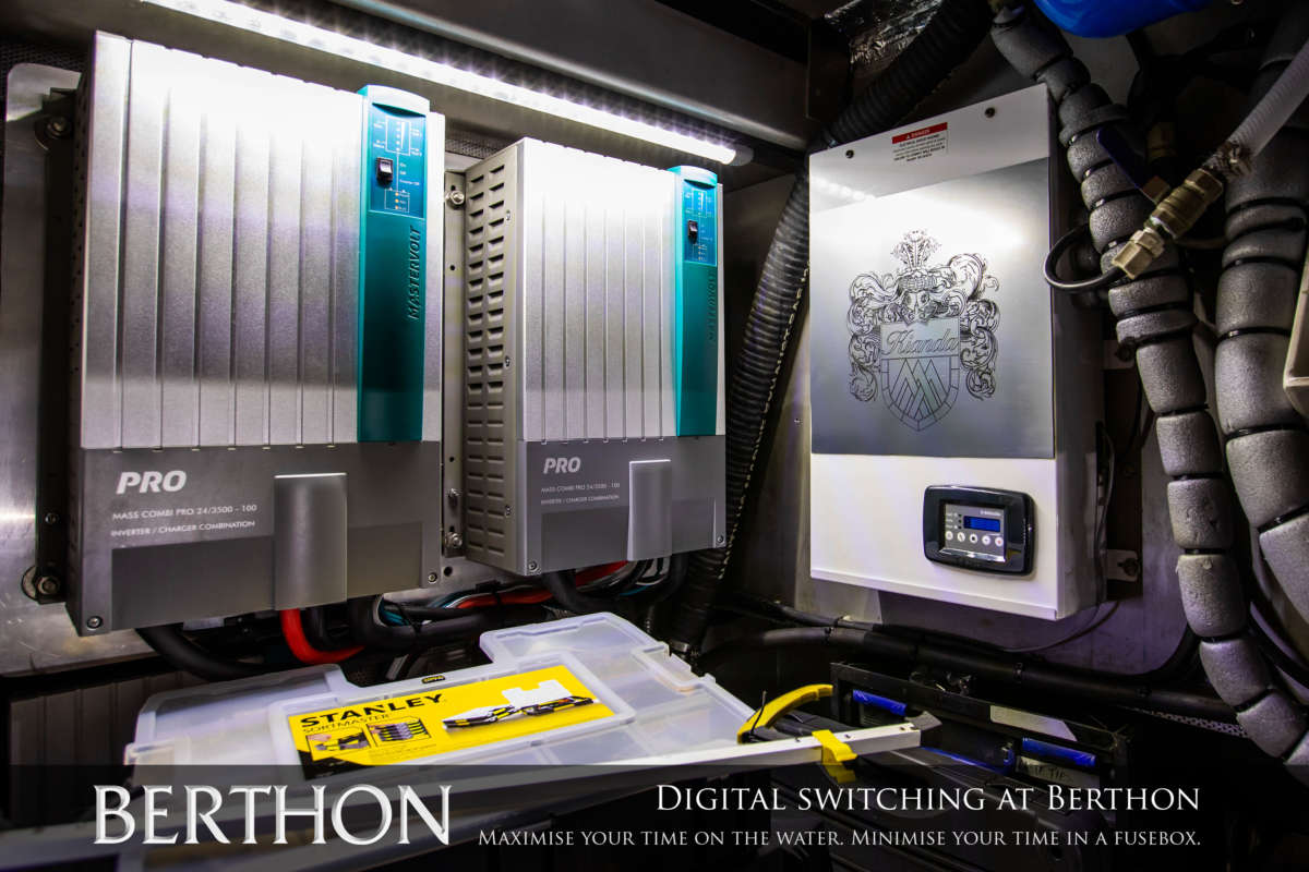 Digital switching at Berthon