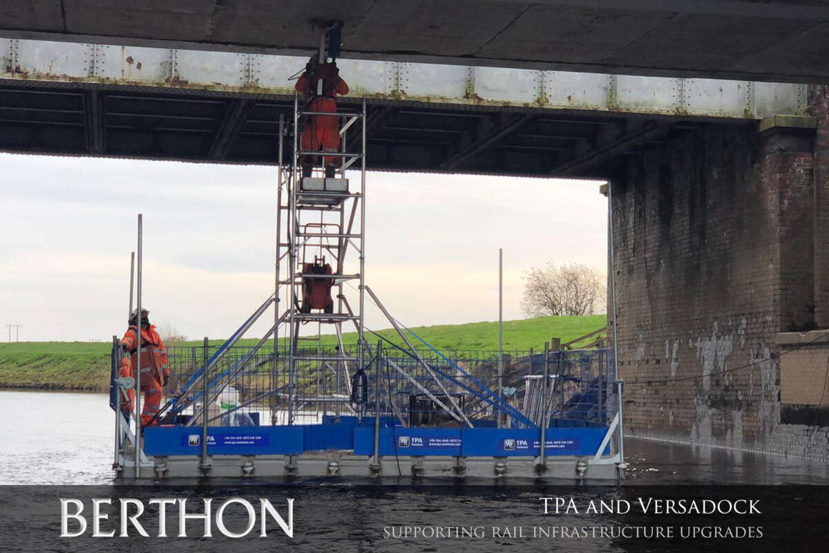 Versadock supporting rail infrastructure upgrades