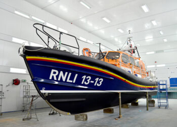 Shannon Class RNLI Lifeboat built by Berthon