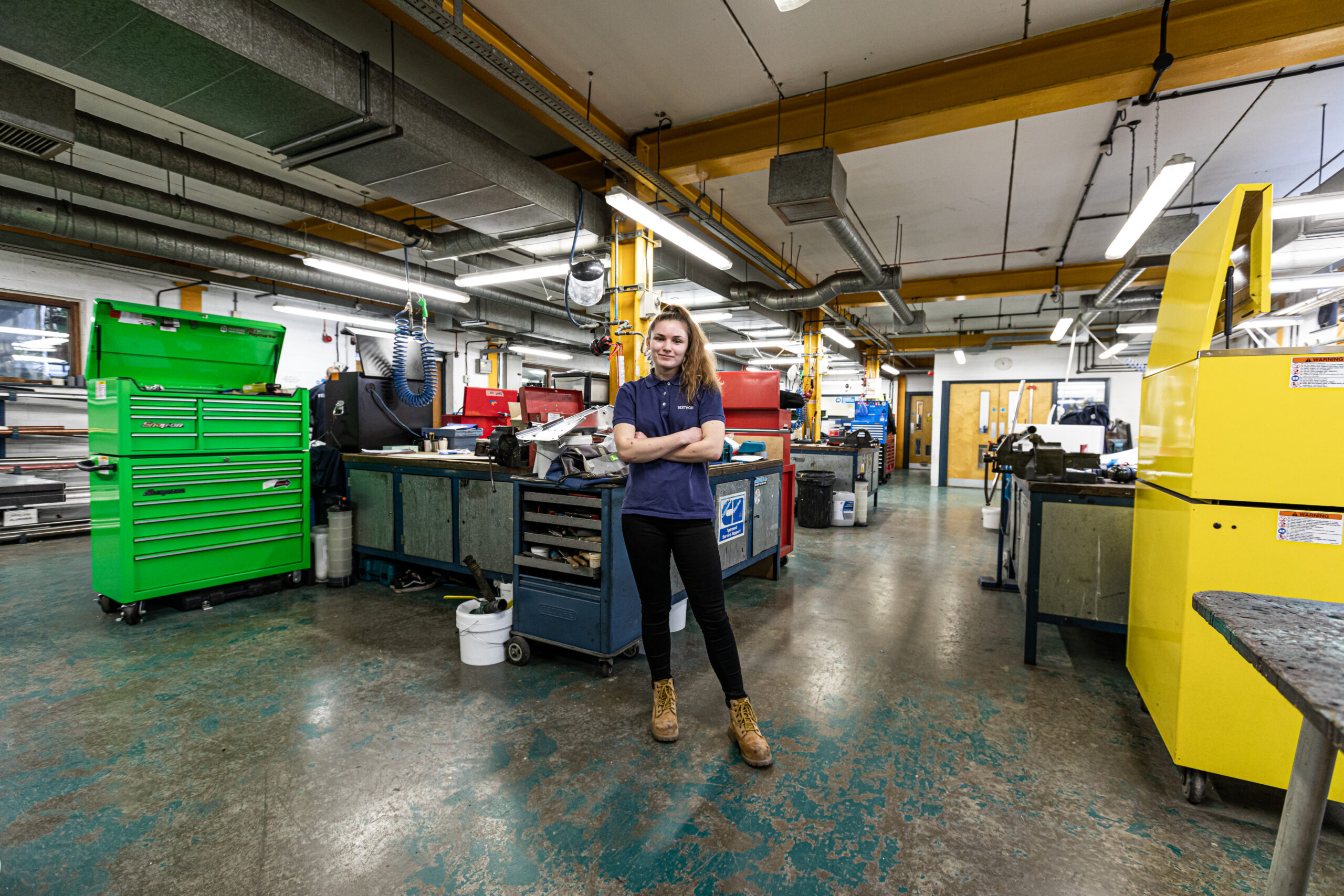 International womens day - Women in the Marine Industry - Emma Marine Engineering Apprentice